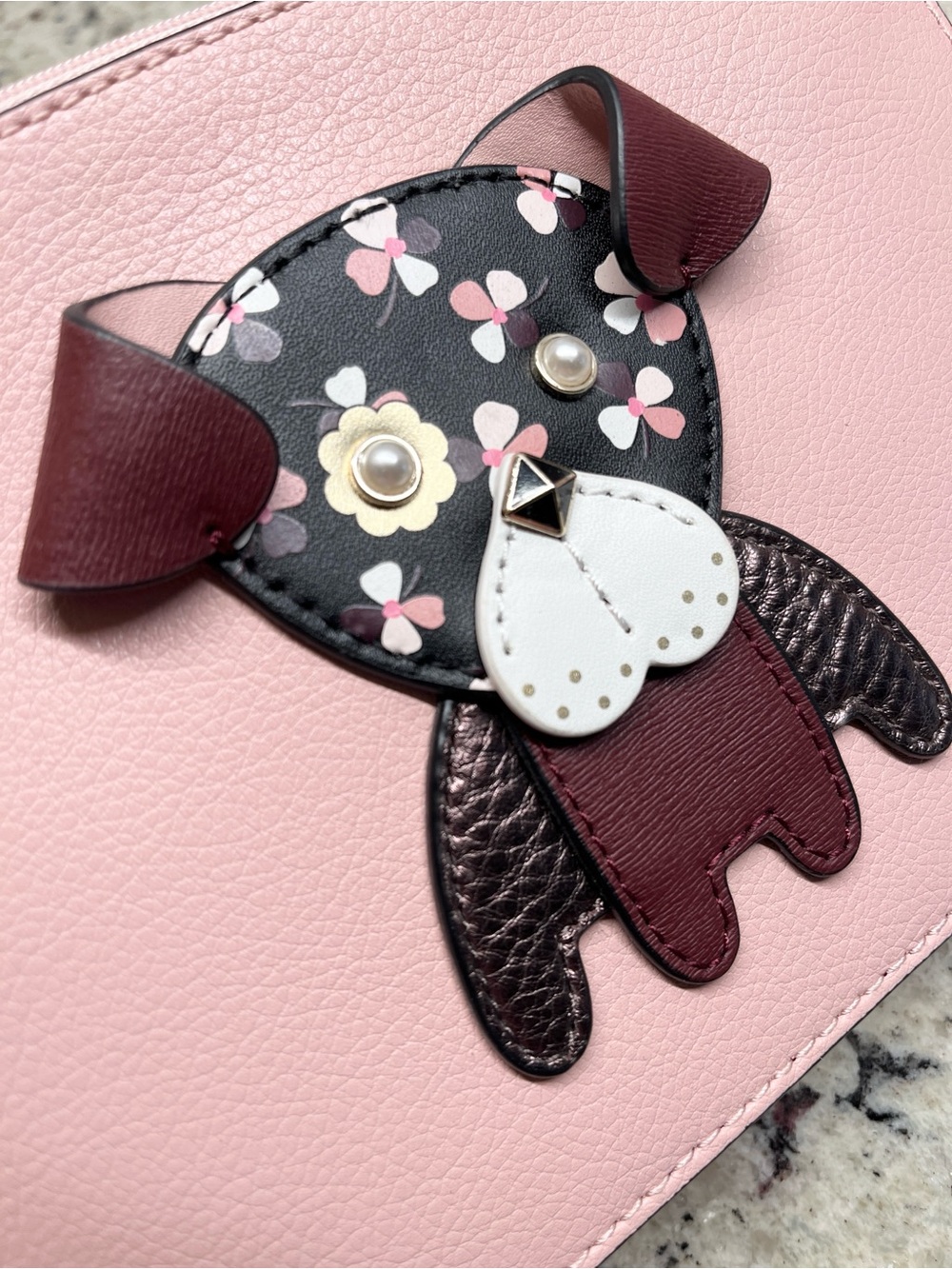Kate Spade Floral Pup Wristlet NWOT - Picture 5 of 11
